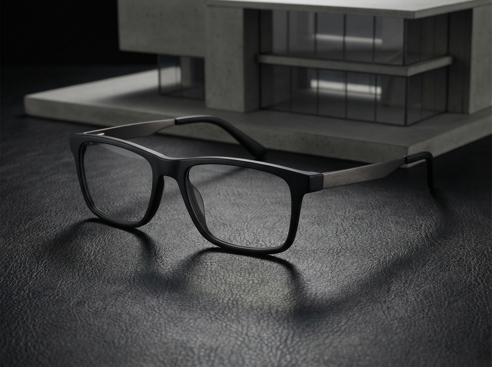 Visuria Matte Black — Uomo